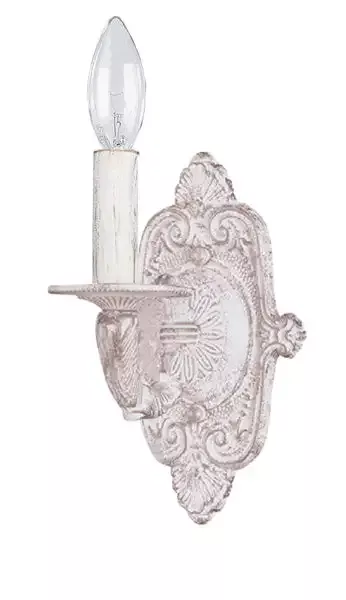 1 Light Antique White Youth Sconce – C193-5111-AW