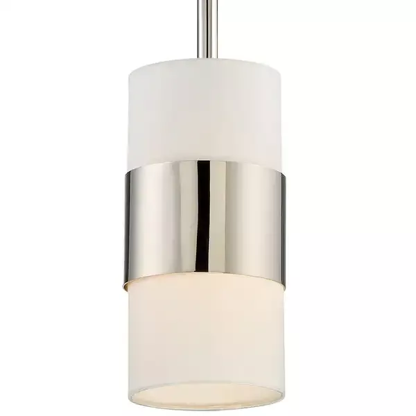1-light-polished-nickel-mid-century-modern-pendant-c193-290-pn 1 Light Polished Nickel Mid Century Modern Pendant – C193-290-PN