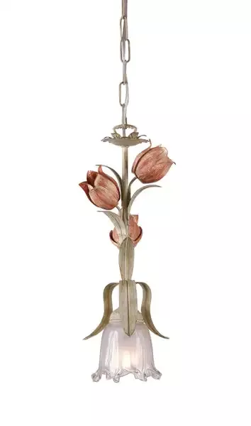 1-light-sage-rose-floral-pendant-c193-4821-sr 1 Light Sage/Rose Floral Pendant – C193-4821-SR