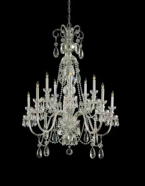 10-light-polished-brass-crystal-chandelier-draped-in-clear-hand-cut-crystal-c193 10 Light Polished Brass Crystal Chandelier Draped In Clear Hand Cut Crystal – C193-5020-PB-CL-MWP