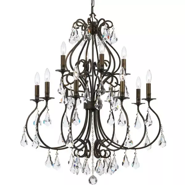12-light-english-bronze-crystal-chandelier-c193-5017-eb-cl-mwp 12 Light English Bronze Crystal Chandelier – C193-5017-EB-CL-MWP