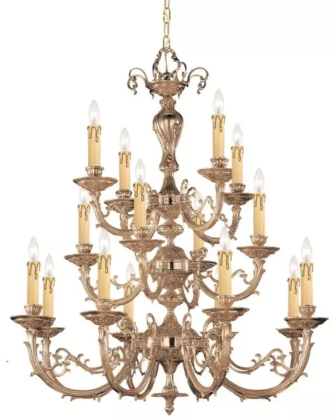 16-light-olde-brass-crystal-chandelier-c193-490-ob 16 Light Olde Brass Crystal Chandelier – C193-490-OB