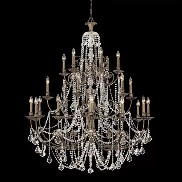 24-light-english-bronze-crystal-chandelier-draped-in-clear-spectra-crystal-c193- 24 Light English Bronze Crystal Chandelier Draped In Clear Spectra Crystal – C193-5120-EB-CL-SAQ