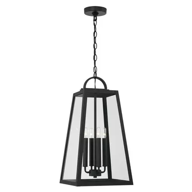 capital-lighting-leighton-four-light-outdoor-hanging-lantern-in-black-943744bk Capital Lighting Leighton Four Light Outdoor Hanging Lantern in Black - 943744BK
