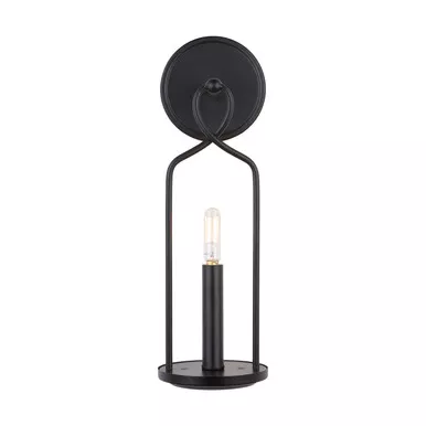 capital-lighting-sonnet-one-light-wall-sconce-in-matte-black-631611mb Capital Lighting Sonnet One Light Wall Sconce in Matte Black - 631611MB