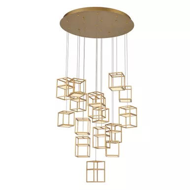 eurofase-ferro-led-chandelier-in-gold-38259-012 Eurofase Ferro LED Chandelier in Gold - 38259-012