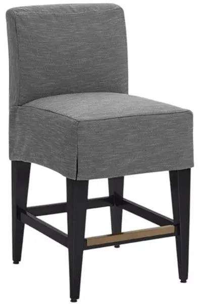four-seasons-customizable-fabric-slipcovered-counter-stool-with-wood-frame Four Seasons Customizable Fabric Slipcovered Counter Stool with Wood Frame