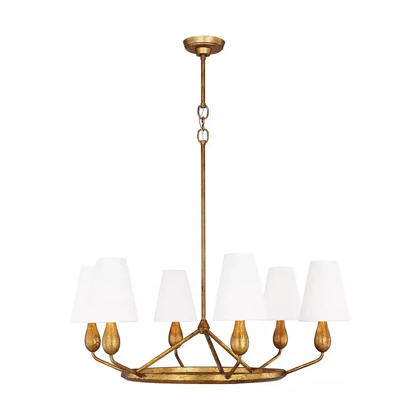 ziba-six-light-chandelier Ziba Six Light Chandelier