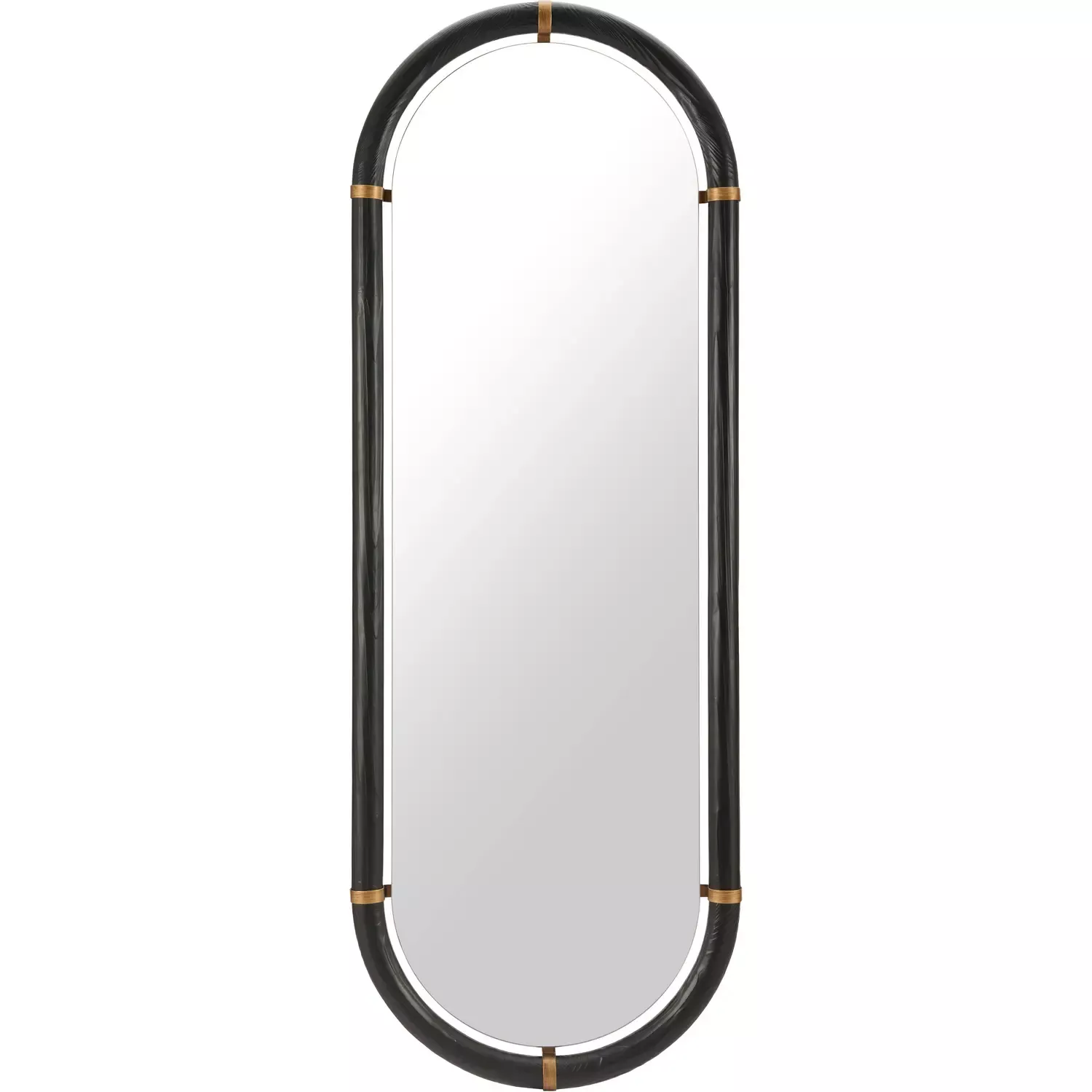 zuo-brilo-mirror-in-black-wood-metal-110721 Zuo Brilo Mirror in Black Wood & Metal 110721