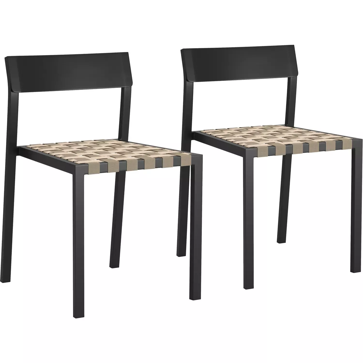 zuo-draco-outdoor-dining-chair-in-black-metal-neutral-outdoor-fabric-set-2-70426 Zuo Draco Outdoor Dining Chair in Black Metal & Neutral Outdoor Fabric (Set of 2) 704261