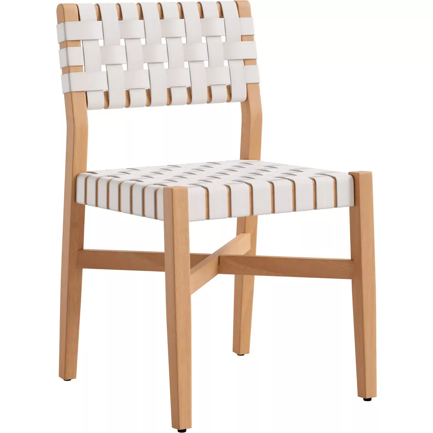 zuo-mizuya-outdoor-dining-chair-in-white-pe-rattan-weave-wood-704231 Zuo Mizuya Outdoor Dining Chair in White PE Rattan Weave & Wood 704231