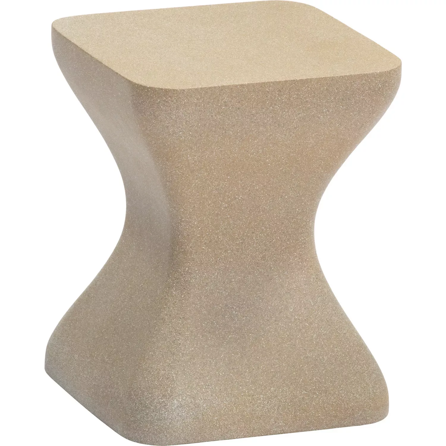 zuo-mura-outdoor-side-table-in-taupe-faux-terrazzo-poly-cement-704210 Zuo Mura Outdoor Side Table in Taupe Faux Terrazzo Poly Cement 704210