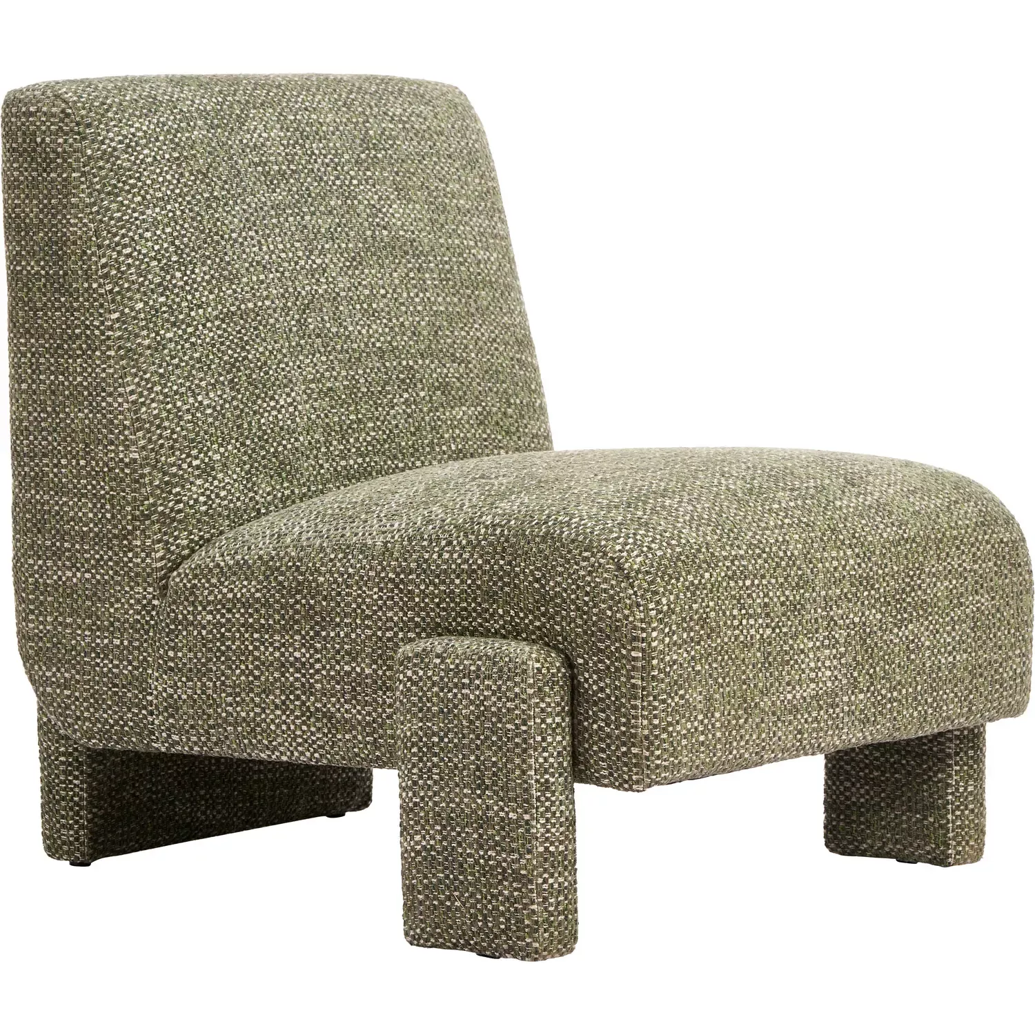 zuo-orleen-accent-chair-in-checker-green-textured-multicolor-fabric-111010 Zuo Orleen Accent Chair in Checker Green Textured Multicolor Fabric 111010