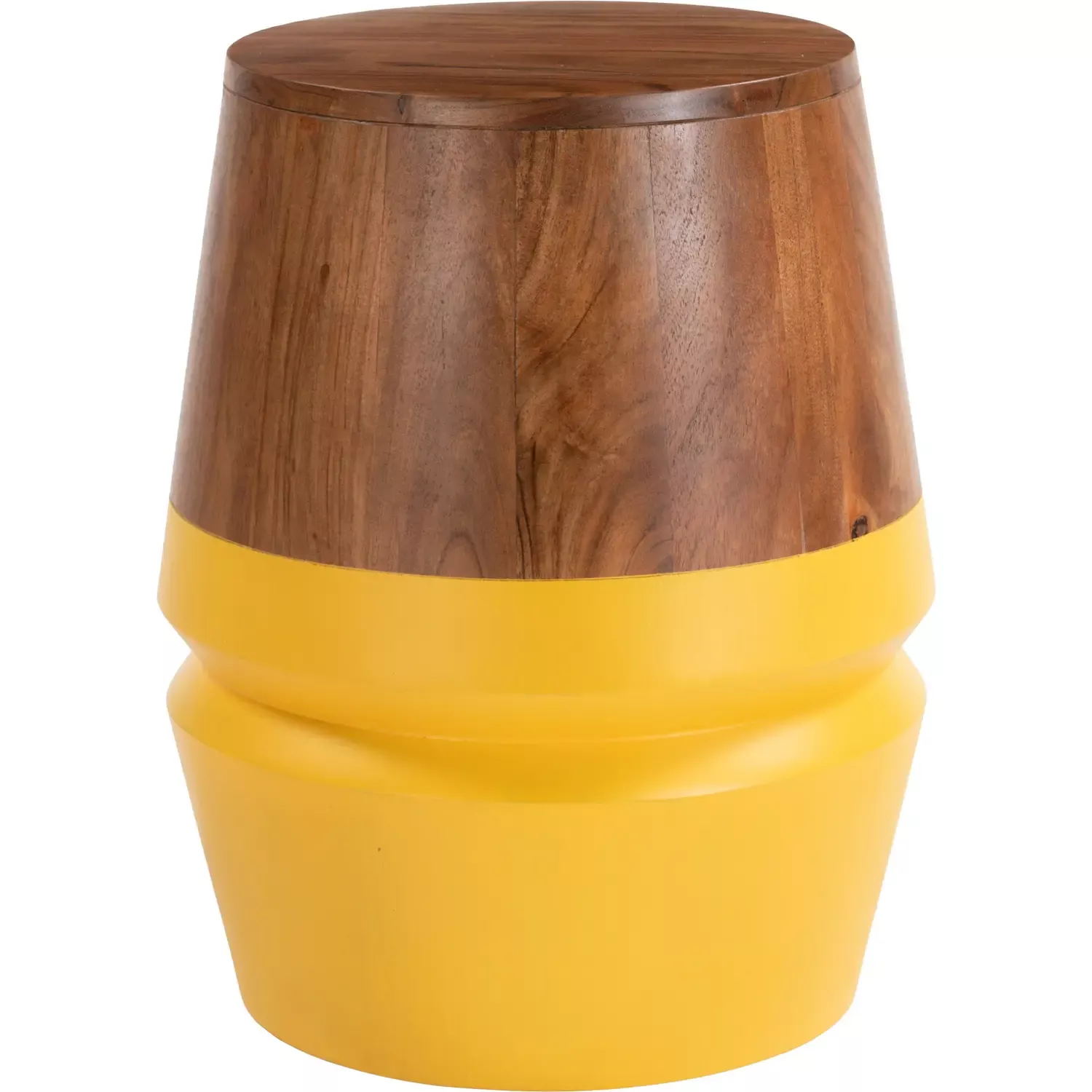 zuo-tornos-side-table-in-walnut-finish-yellow-acacia-wood-111116 Zuo Tornos Side Table in Walnut Finish & Yellow Acacia Wood 111116