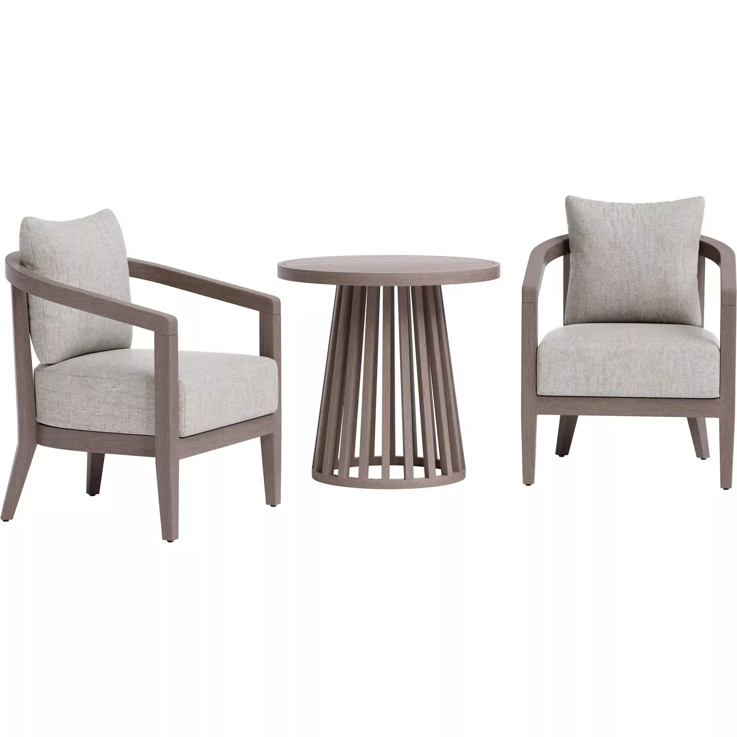 zuo-viola-outdoor-accent-chair-set-in-brown-outdoor-fabric-eucalyptus-wood-70430 Zuo Viola Outdoor Accent Chair Set in Brown Outdoor Fabric & Eucalyptus Wood 704301